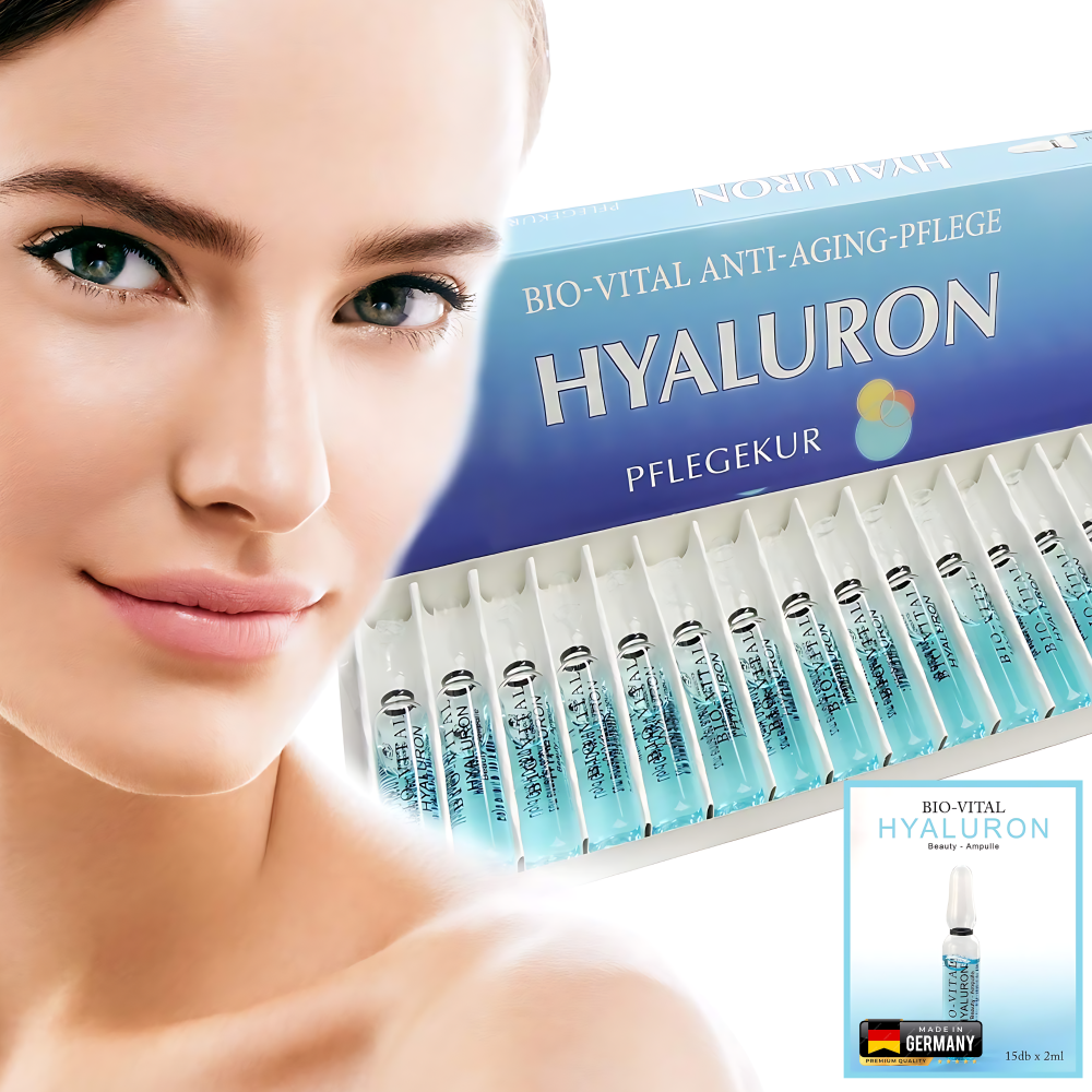 Hyaluron Bio Vital Anti-aging verzorgende kuur 30 ml  15 ampullen à 2 ml