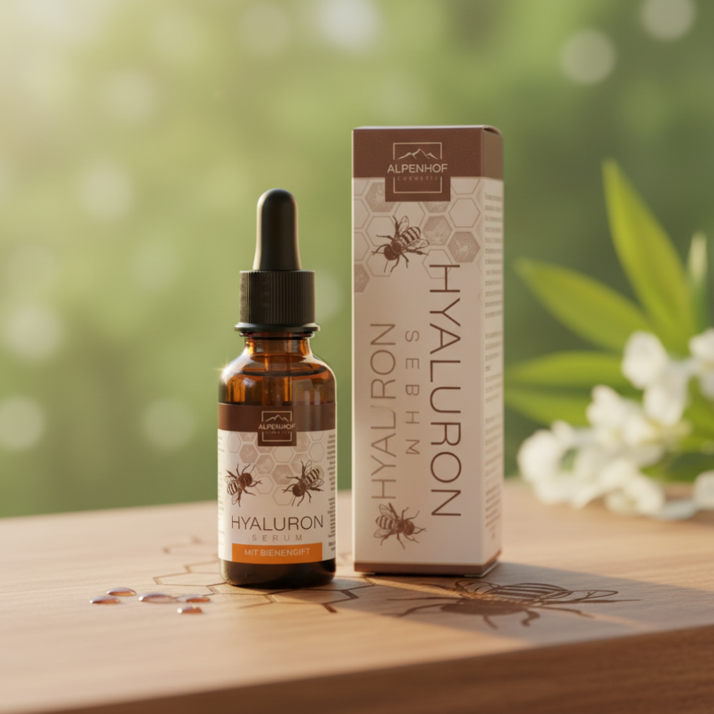 Hyaluronzuurserum met Bijengif 30ml - Anti-Aging | Alpenhof