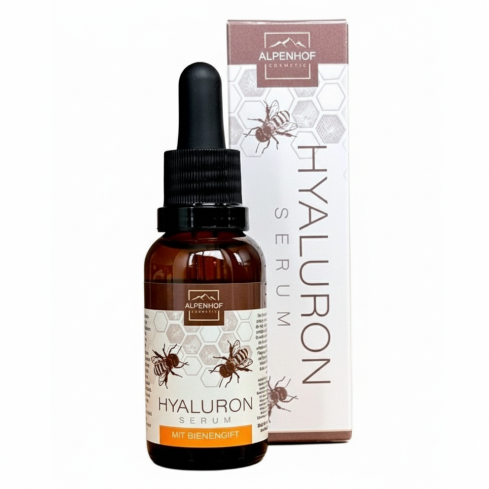 Hyaluronzuurserum met Bijengif 30ml - Anti-Aging | Alpenhof