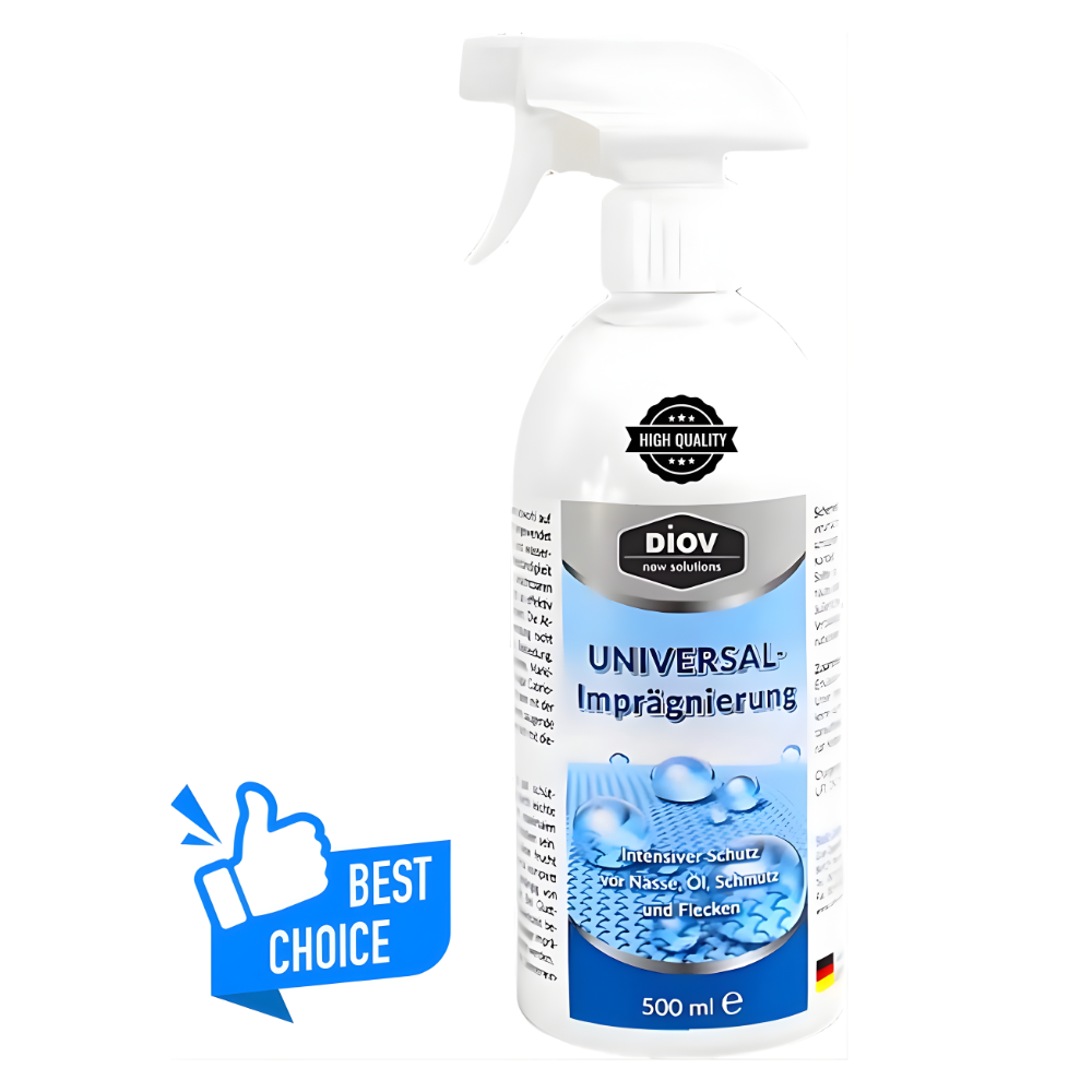 Hydrofobe coating behandelingsoplossing  -500ml - Voor extreem waterdichting -vuilafstotend - Soft-Top - textiel - hout - leer - Stoot water- en olievlekken af