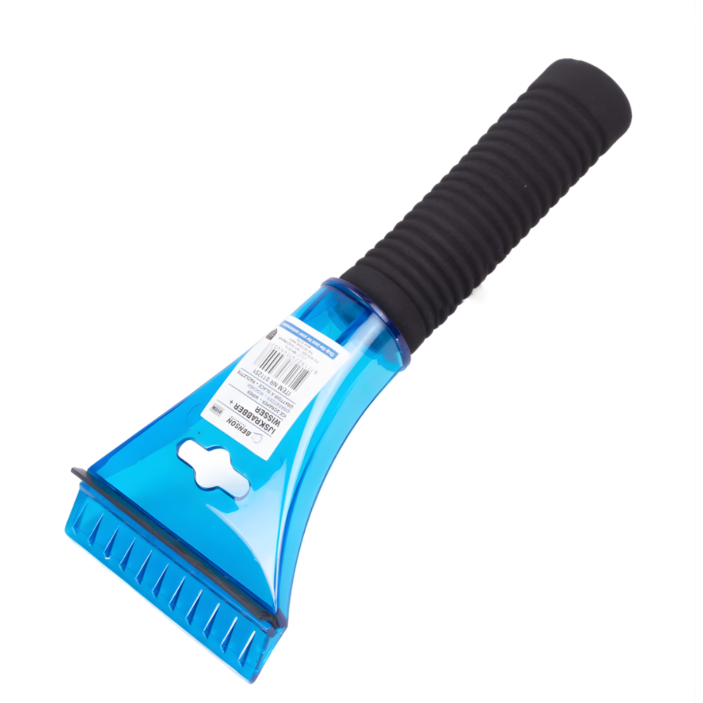 IJskrabber + wisser 21 cm transparant