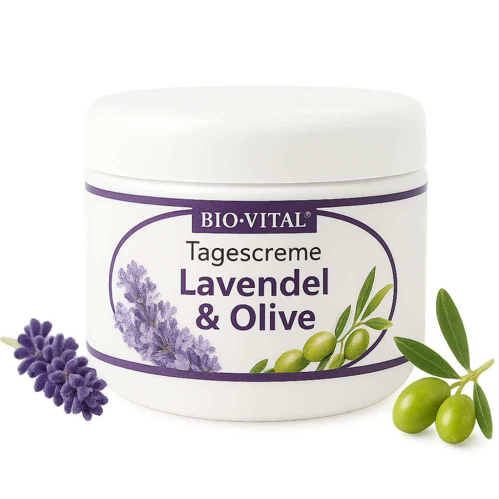 Bio-Vital - Tagescreme - Lavendel en olive