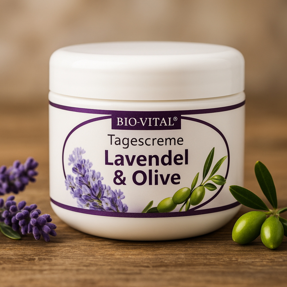 Bio-Vital - Tagescreme - Lavendel en olive