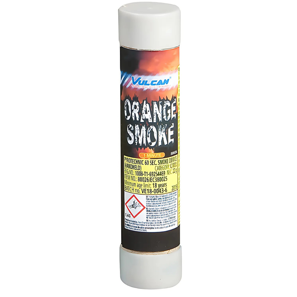 Rookfakkel oranje - Friction head - Rookgranaat - Nood signal