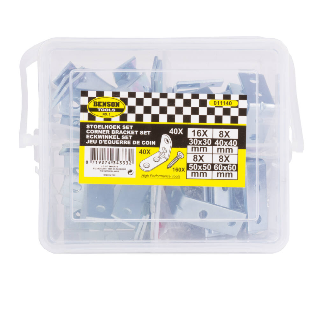 Stoelhoeken Set (40 Delig)