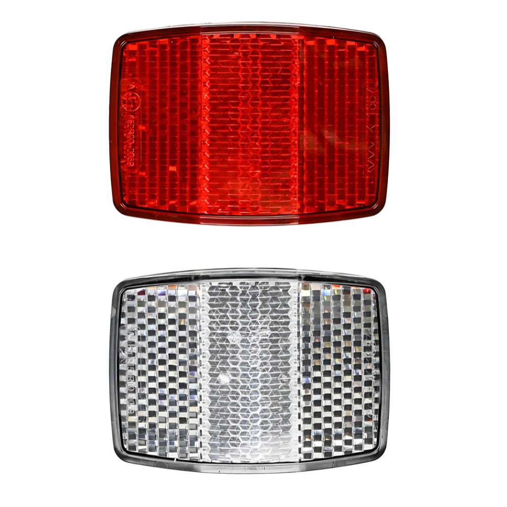 Benson Fiets Reflector - Wit Voorzijde - Rood Achterzijde