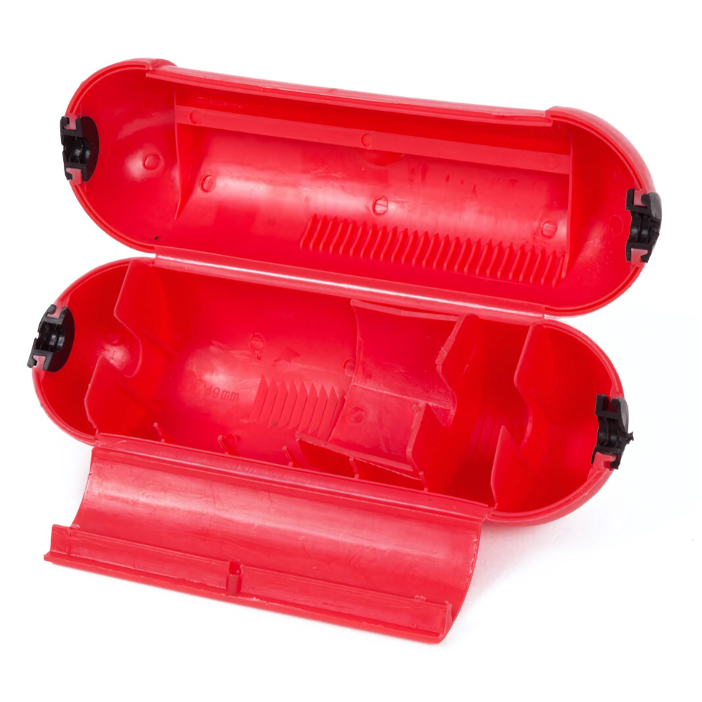 Bellson Stekkersafe / veiligheidsbox Rood