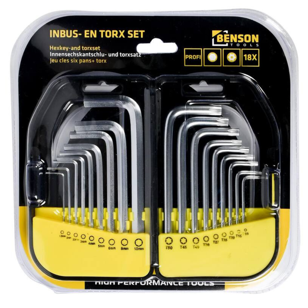 Inbus - en Torx set
