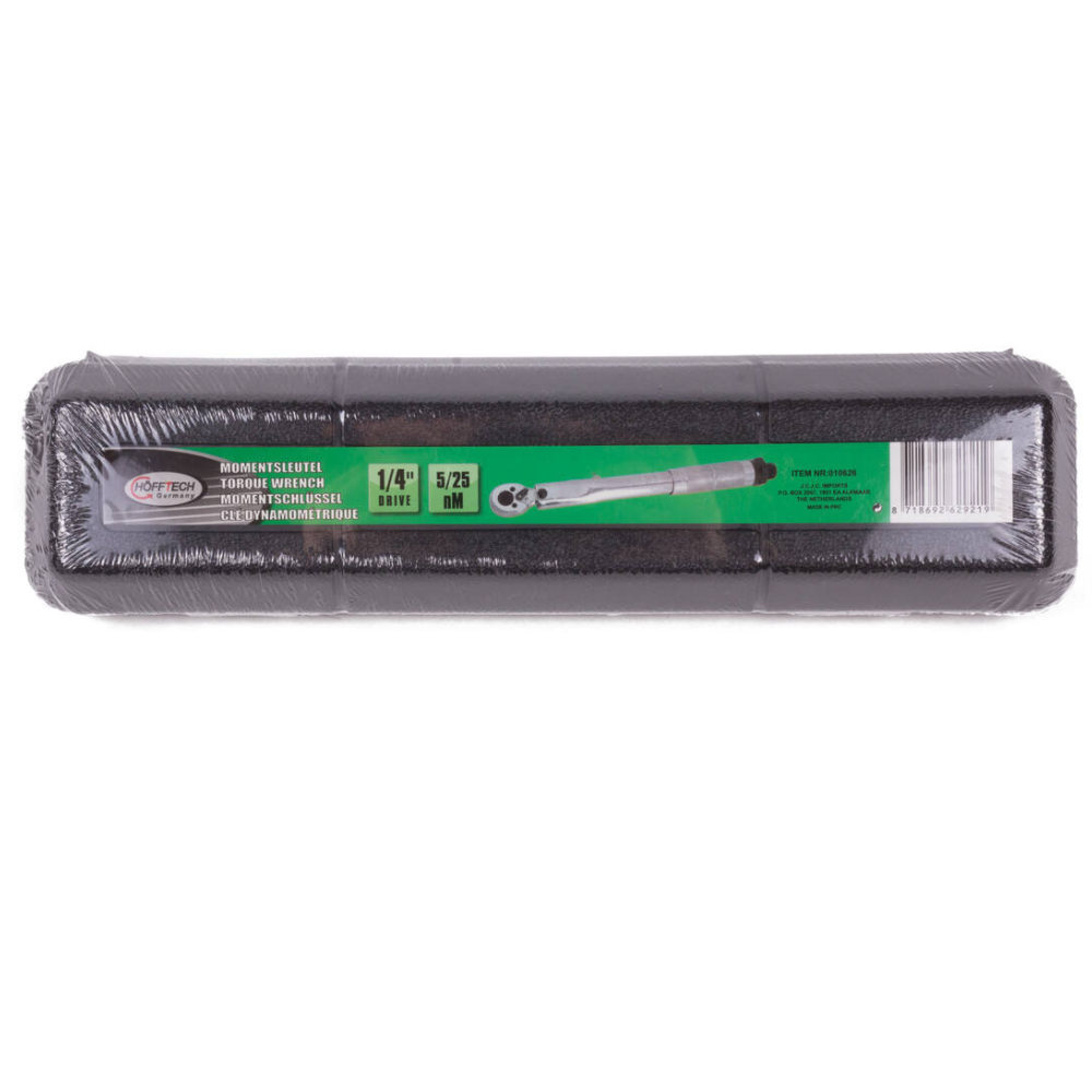 Hofftech Momentsleutel - 1/4 inch = 6.35 mm van 5 tot 25 Nm