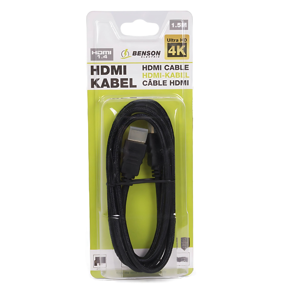 HDMI kabel 1.4 high speed 4K resolutie 1.5 meter