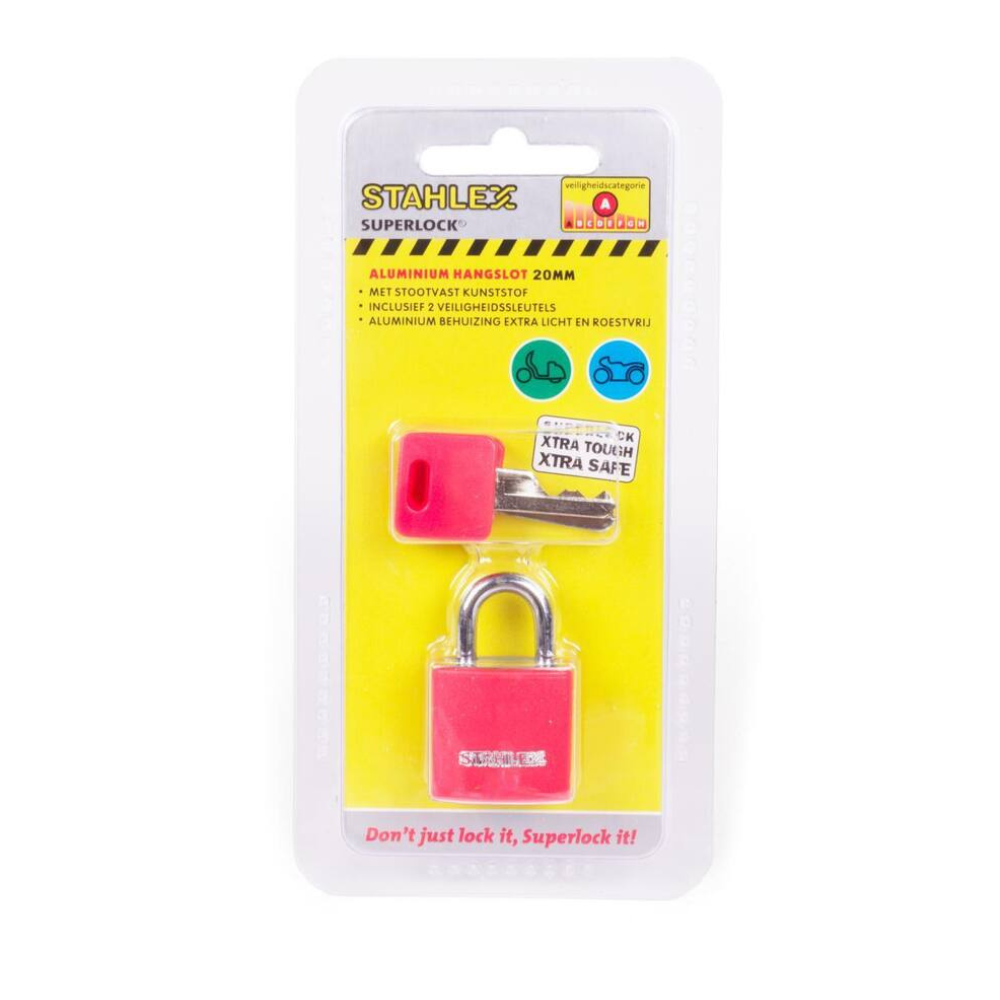 Hangslot 20mm Kleuren