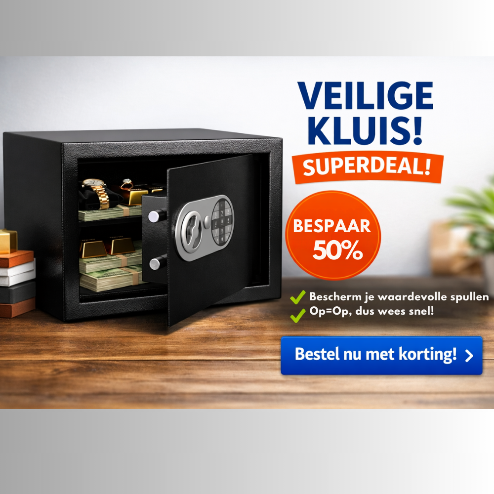 Kluis elektronisch 250 x 350 x 250 mm