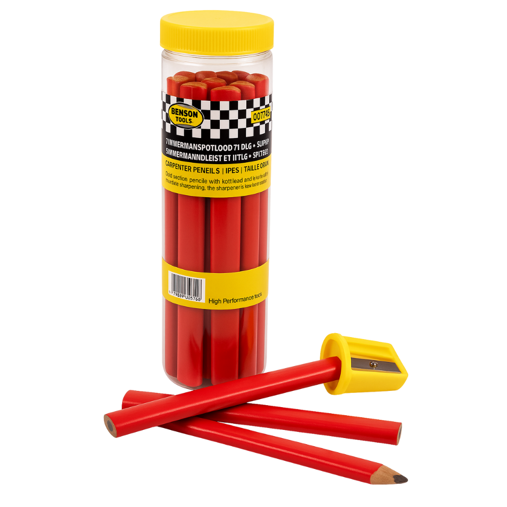 Timmermanspotlood 11 dlg Koker+ Slijper