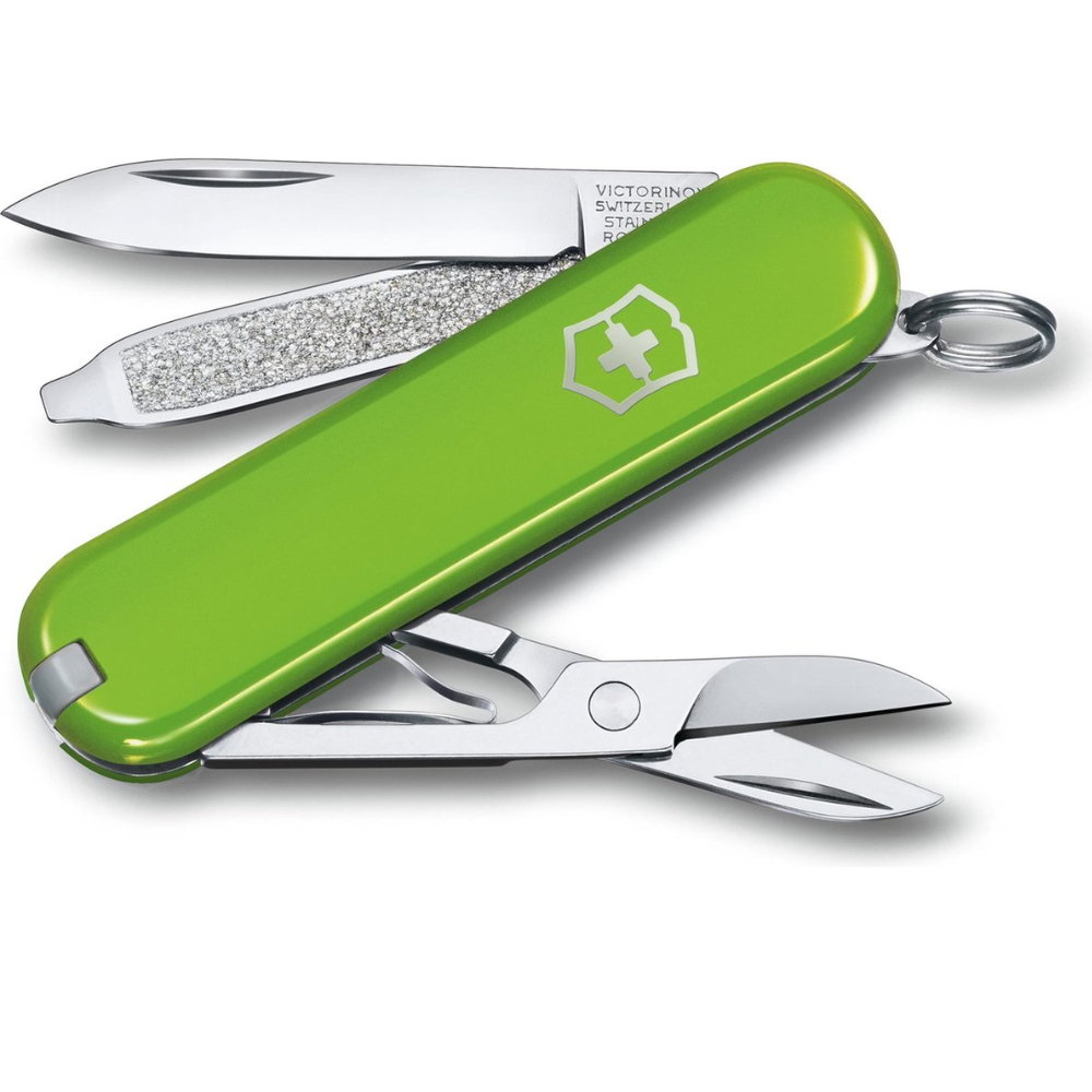 Victorinox Classic SD zakmes - Smashed Avocado - 7 functies - RVS