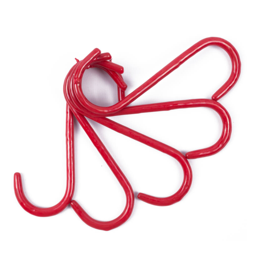 Benson S - Haak 120 mm. Rood Iso - 5 stuks