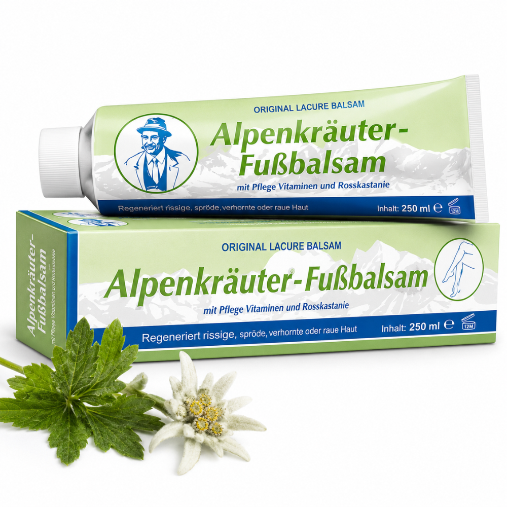 Alpenkrauter Zalf voor Zware Benen, Bevordert de Bloedsomloop, Paardenkastanje 200ml