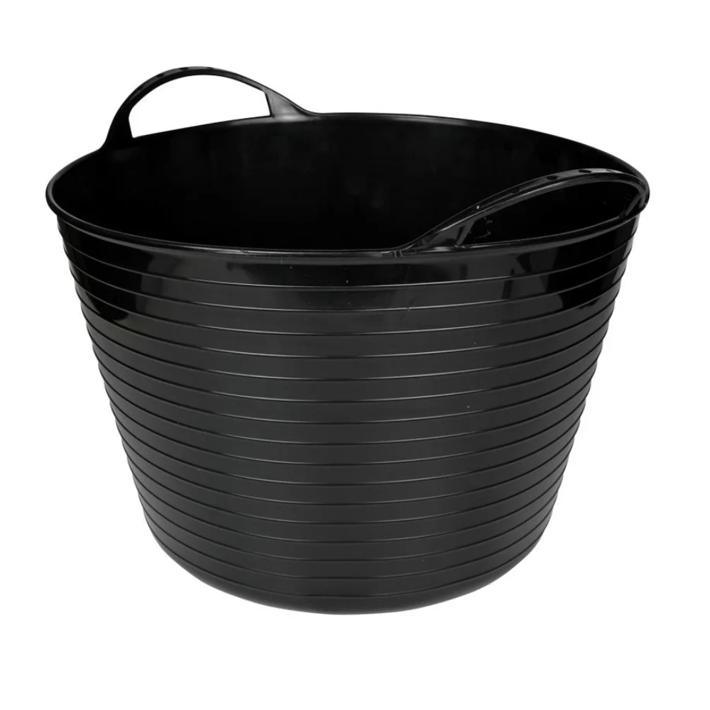 Mand flexibel 12 ltr zwart