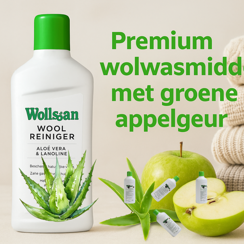 Wol fijnwasmiddel met aloë vera voor wol 1000ml