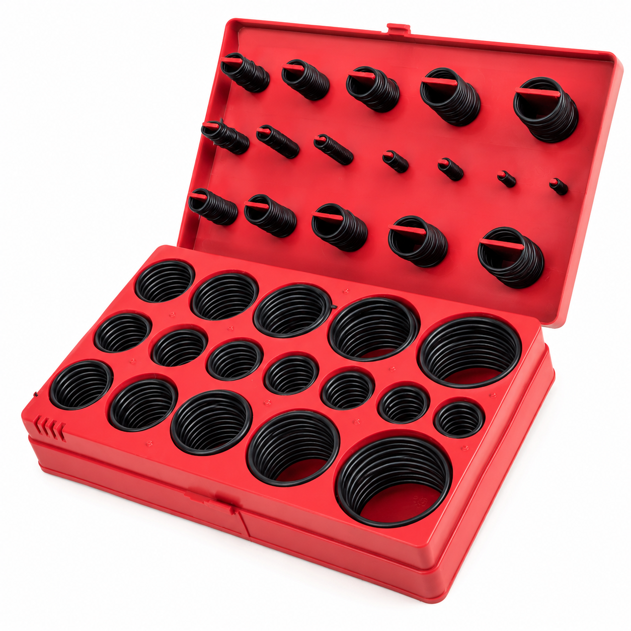 O-Ringen Assortiment 419-delig – Rubberen Afdichtingsringen – Inclusief Opbergkoffer