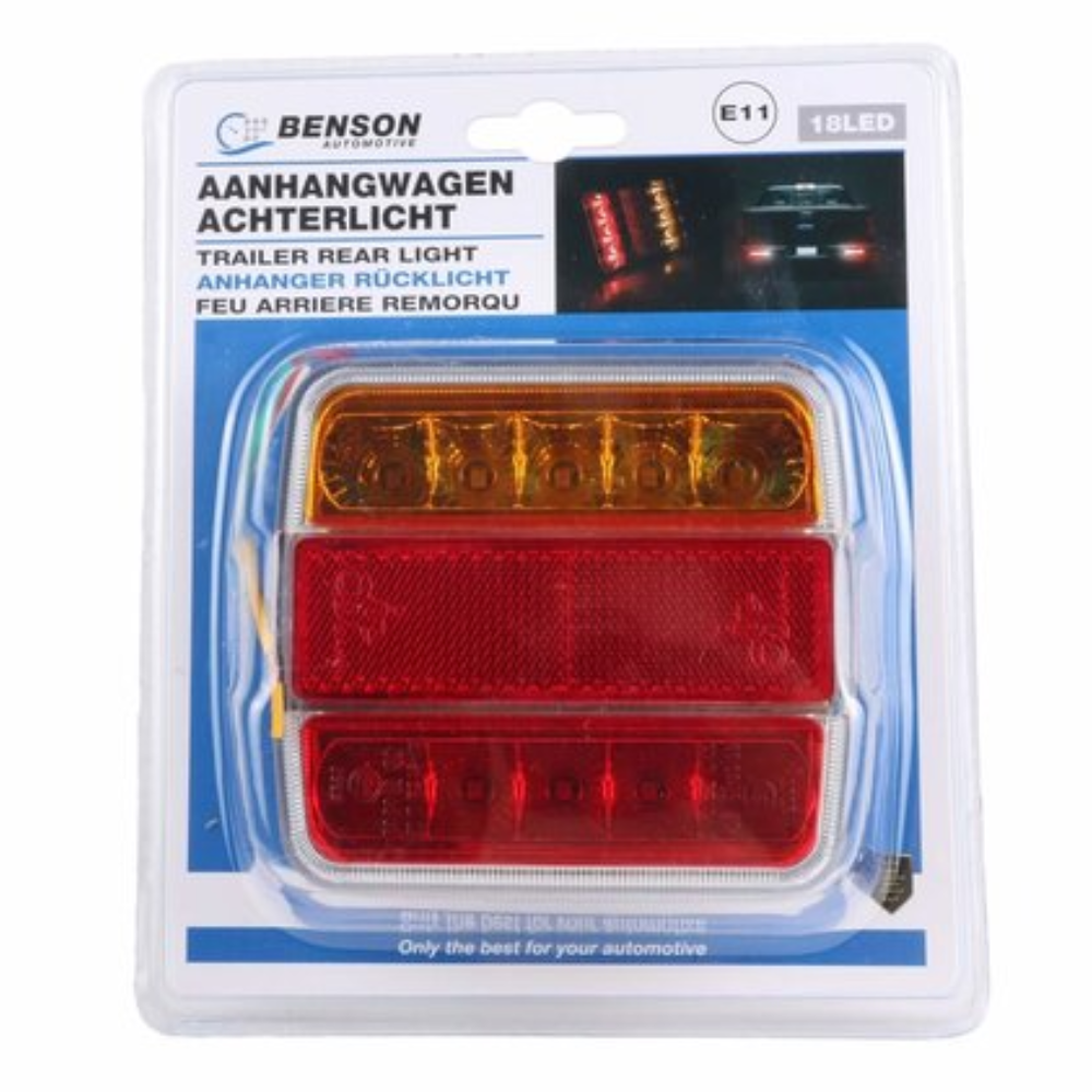 Aanhangwagen achterlicht 18LED
