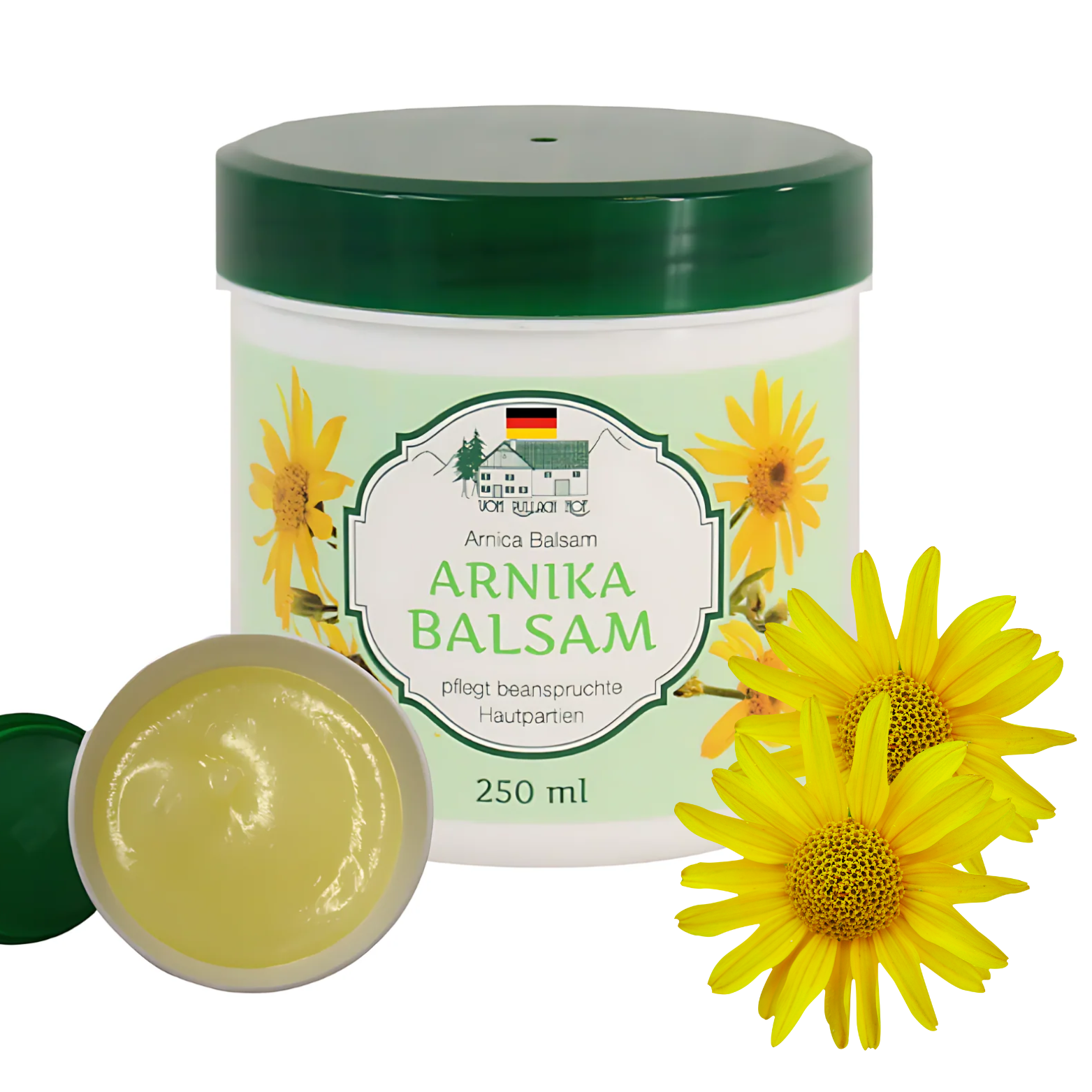 Pullach Hof - Arnika Balsem - verzacht en kalmeert - 250 ml