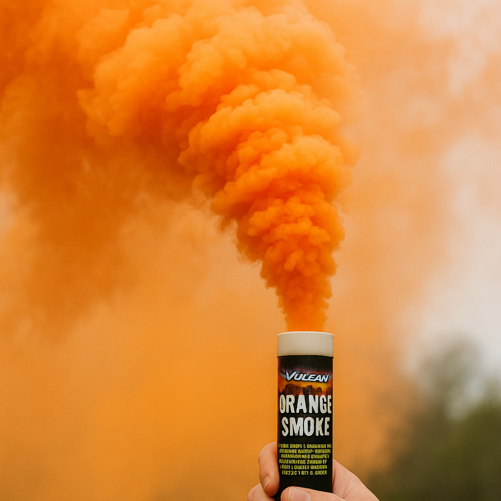 Rookfakkel oranje - Friction head - Rookgranaat - Nood signal