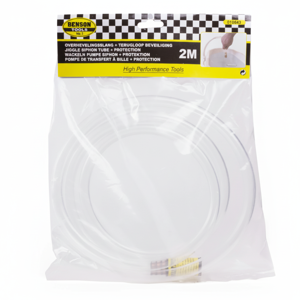 Overhevelingspomp 2 Meter met terugloop beveiliging