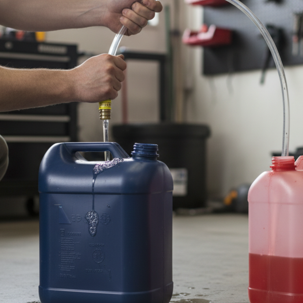 Overhevelingspomp 2 Meter met terugloop beveiliging