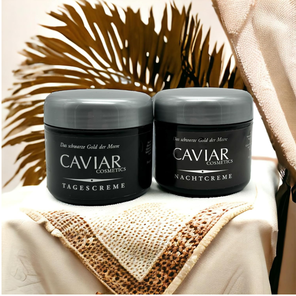 2 x 125 ml - Original Caviar Cream - Anti-Ageing Caviar Extract Gezichtscrème - Dagcrème en Nacht verzorgingset, Hydraterende crème,
