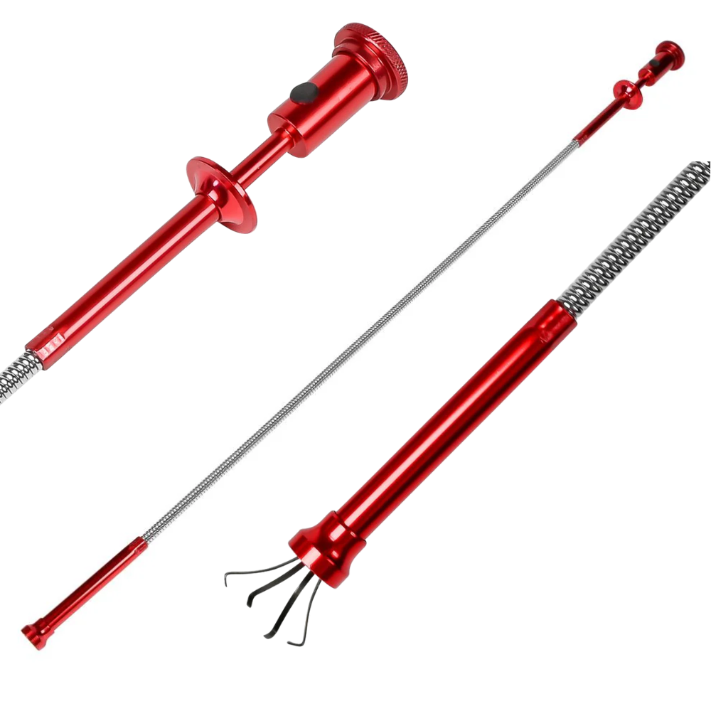 Pick up tool 3 in 1 aluminium + magneet + led