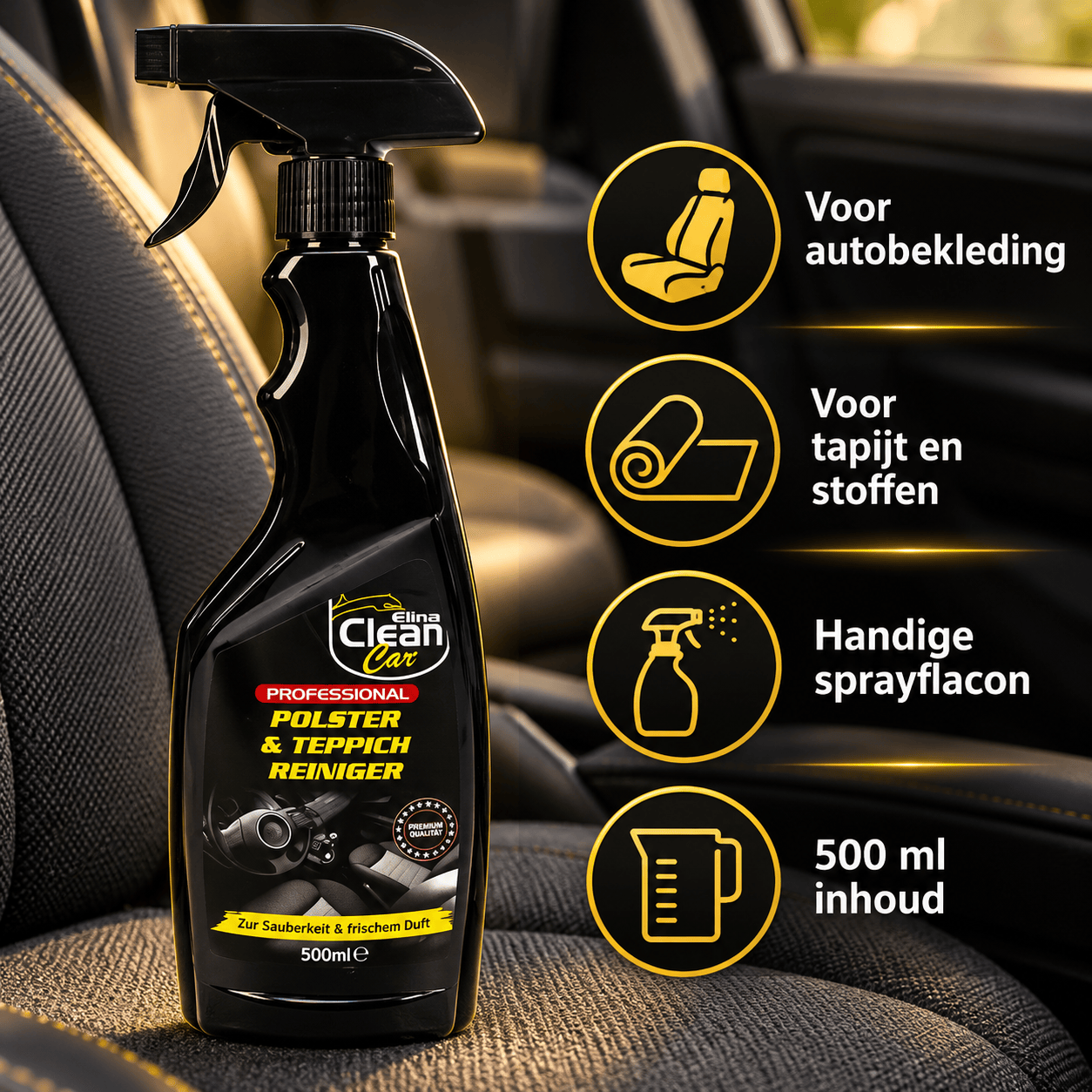 Autotapijtreiniger – 500 ml