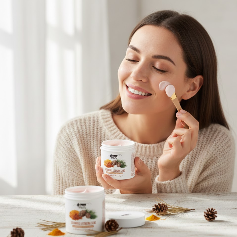 Cederhout & Kurkuma Gezichtscrème 250ml - traditioneel