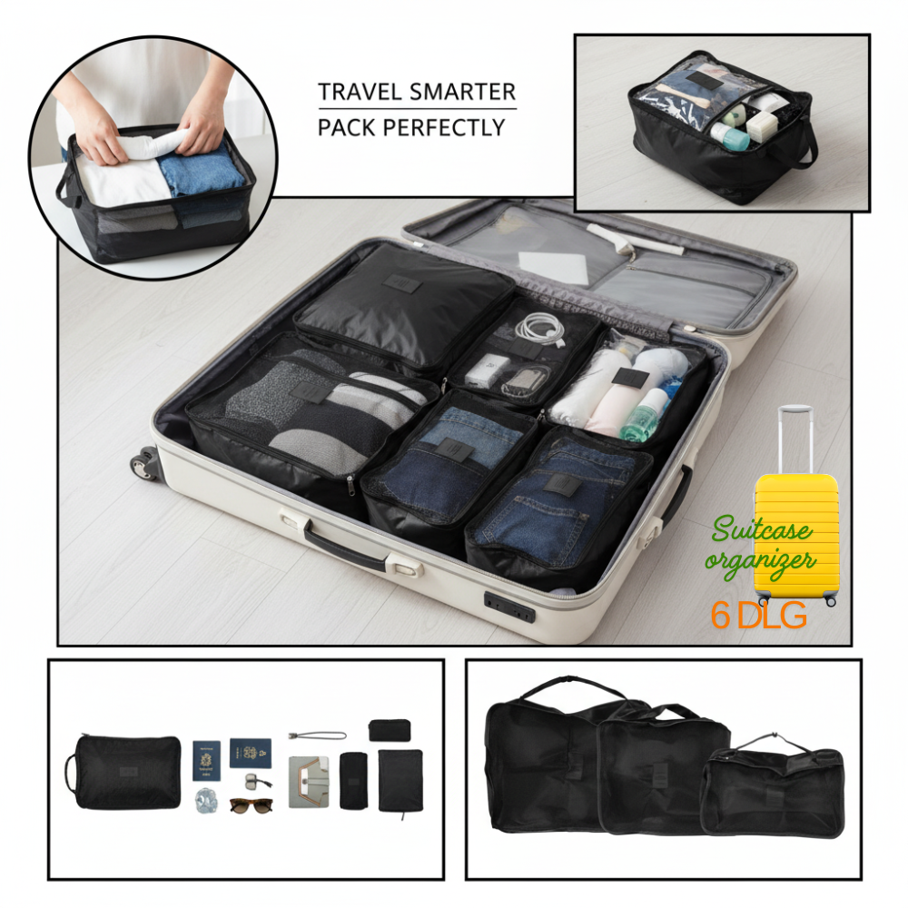 Reisorganizer set 6 dlg