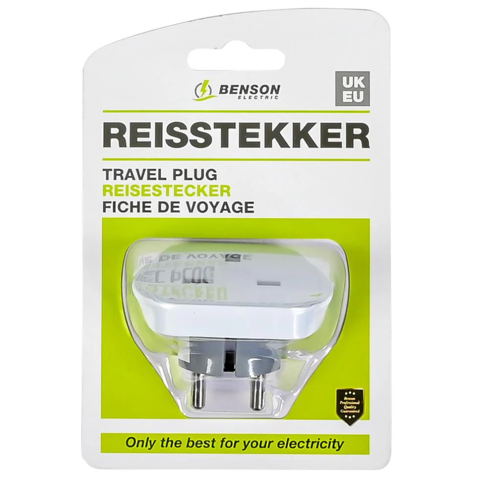 Reisstekker UK/NL