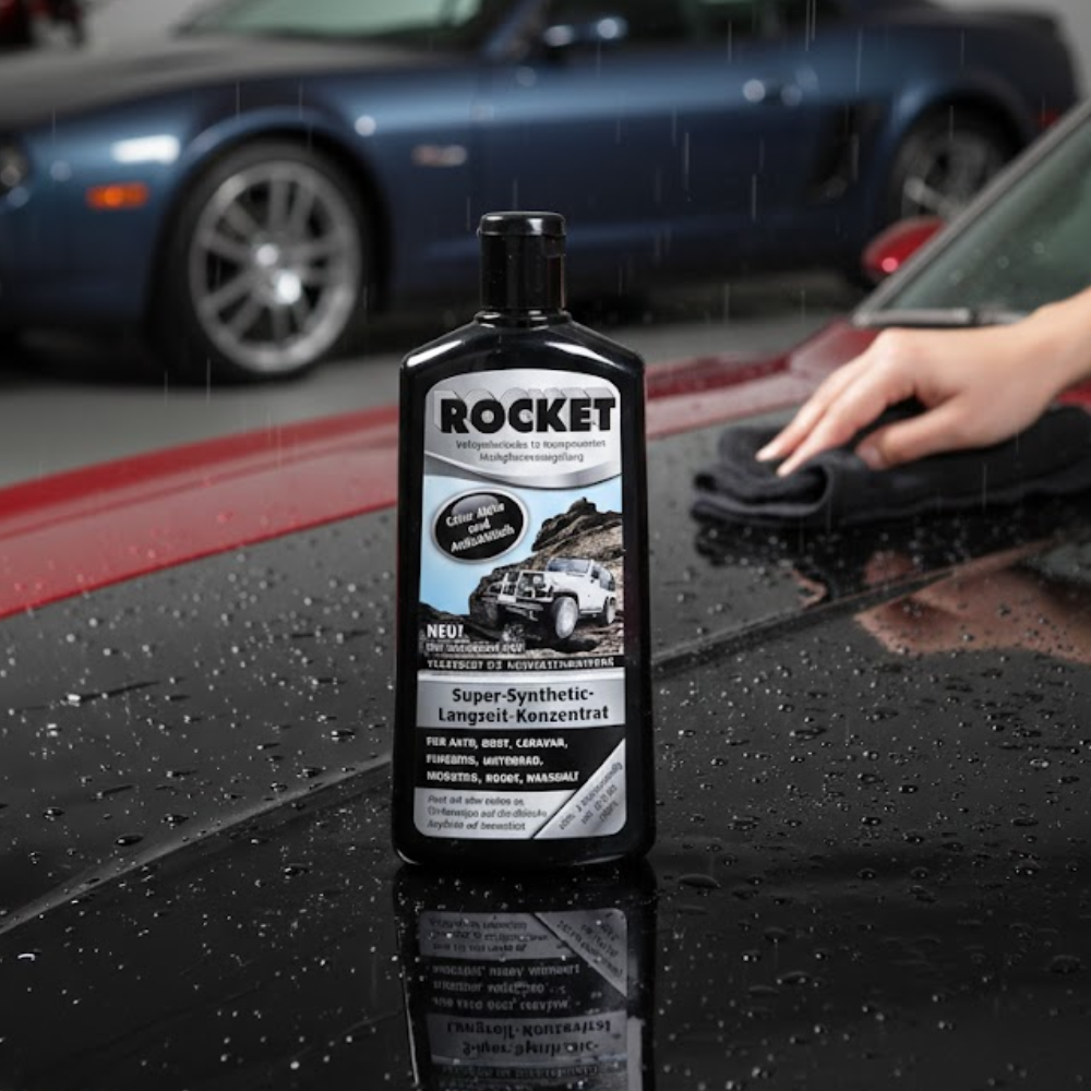 Rocket Super Synthetisch Autopolish Concentraat - 12 Maanden Lakverzegeling & Lakherstel - 500ml