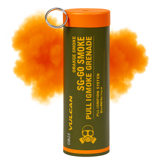 Rookfakkel Oranje - Noodsignaal - SG-60  - Oranje - Vulcan -Oranje rook - 60-90 seconden