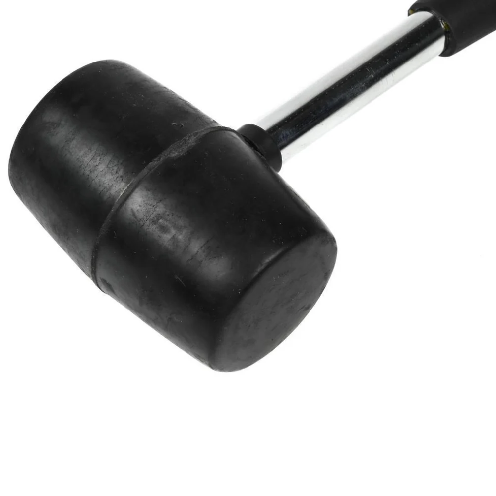 Rubber Hamer / Vuist met Stalen Steel 30cm