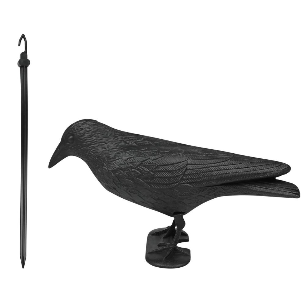 Vogelverschrikker kraai 35cm