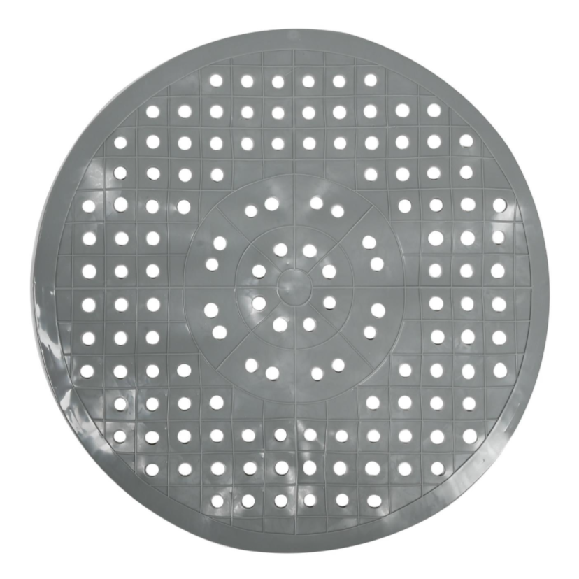 Gootsteenmat Pvc Rond Mix (Prijs per stuk)