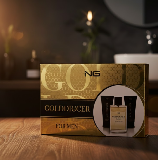NG- GOLDDIGGER - Man - Cadeau set