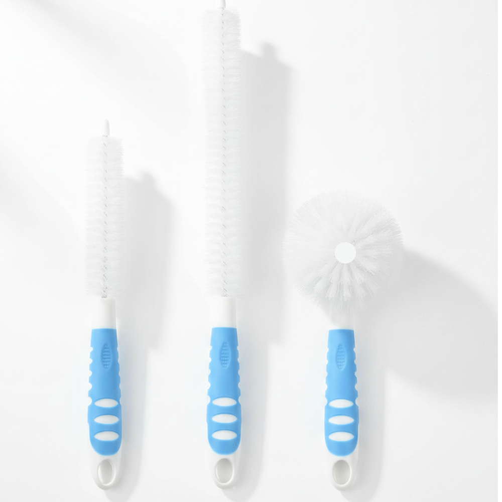 Schoonmaakborstelset 3 dlg