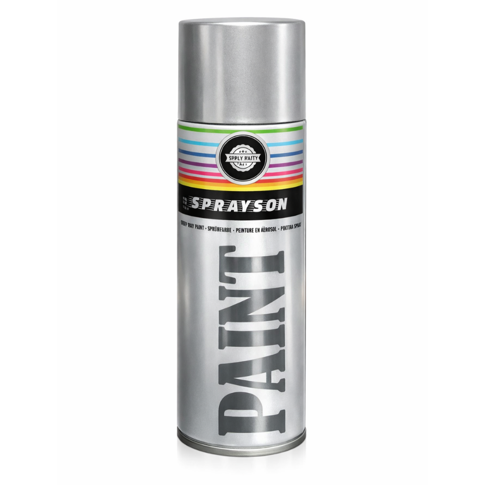 Verf spuitbus Zilver 400ML - Paint