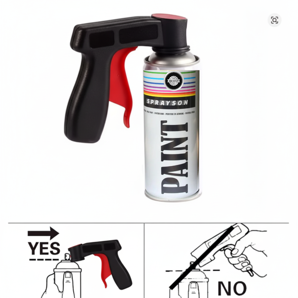 Pistoolgreep voor spuitbus