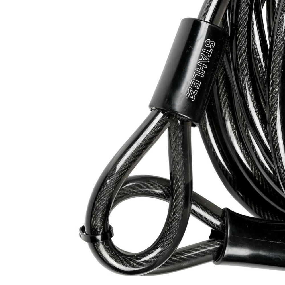 Staalkabel 5 Meter x 12mm Met Lussen Geplastificeerd