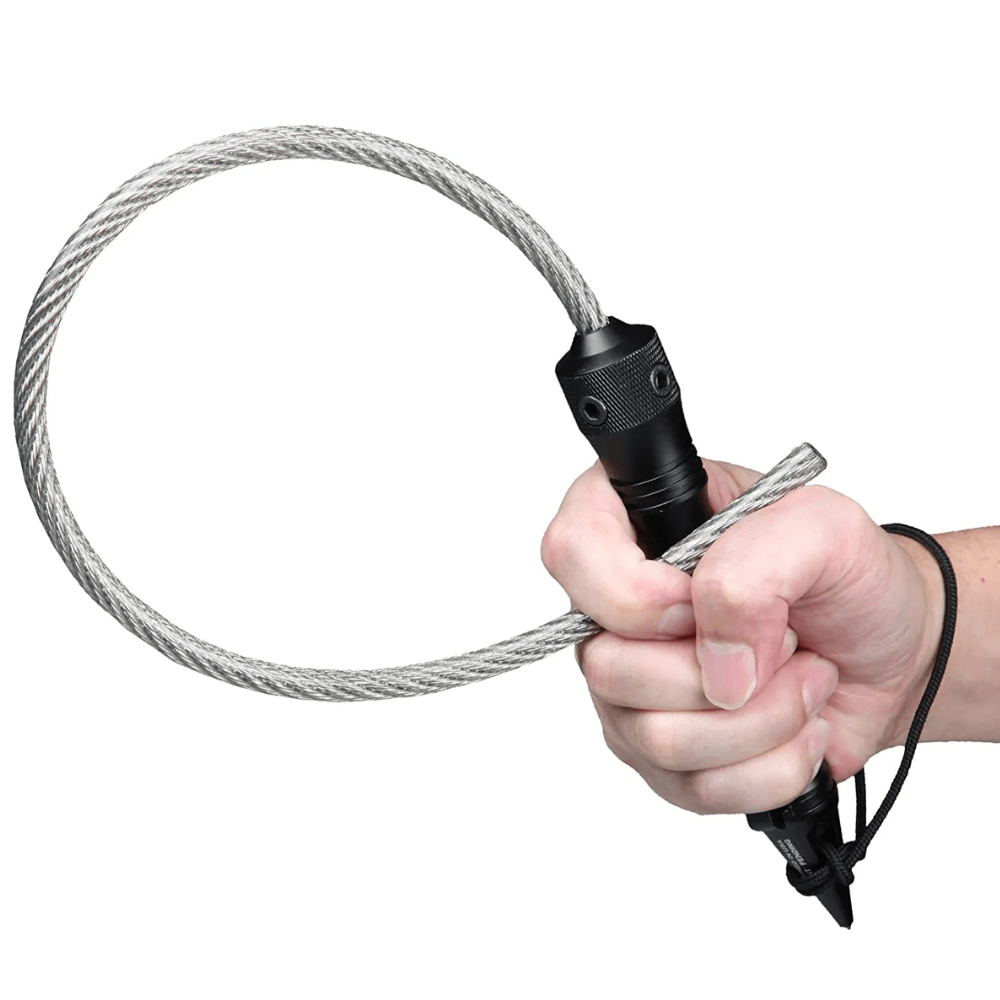 Stinger | Tactische zweep Kubotan | Zwart