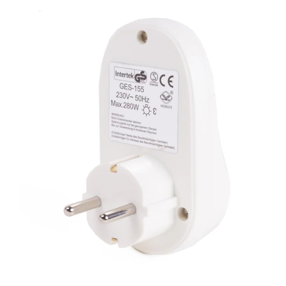 Stekker Dimmer Stopcontact Ra met Dimmer
