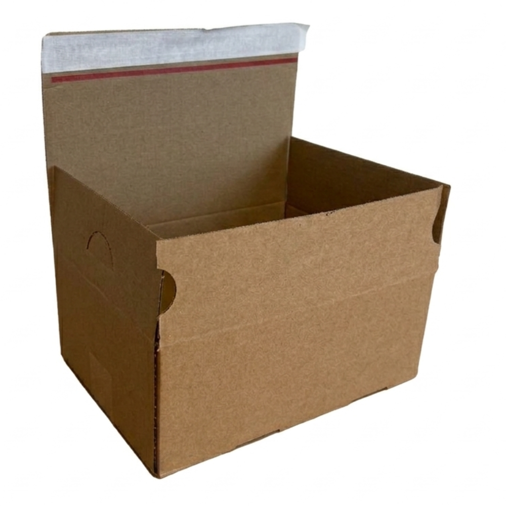 Professionele Verzenddoos met Zelfklevende Plakstrip – 23,1 x 16,1 x 8,3 cm