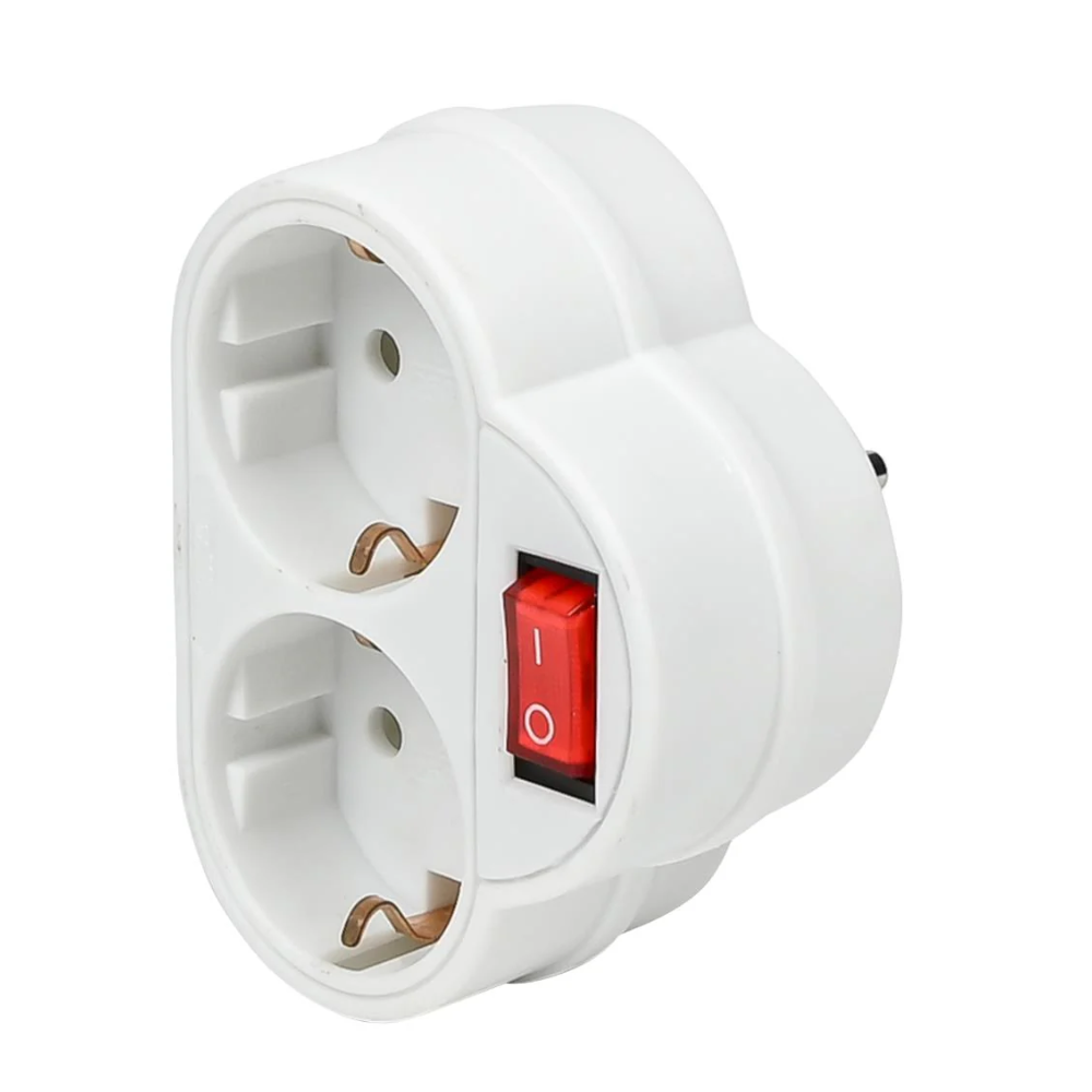 Stopcontact Duo Ra + Schakelaar