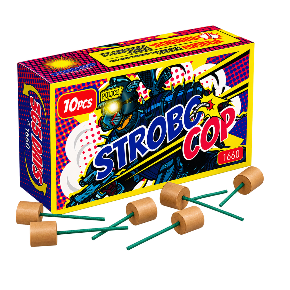 Strobocop - Flitsers - 10 Stuks