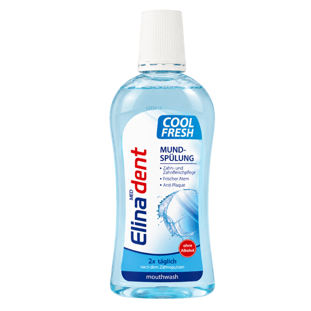 Elina Tandspoeling Cool Fresh 500 ml – Alcoholvrij Mondwater – Frisse Adem